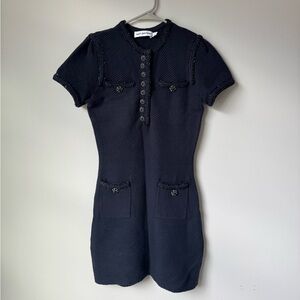 Self Portrait Navy Dress